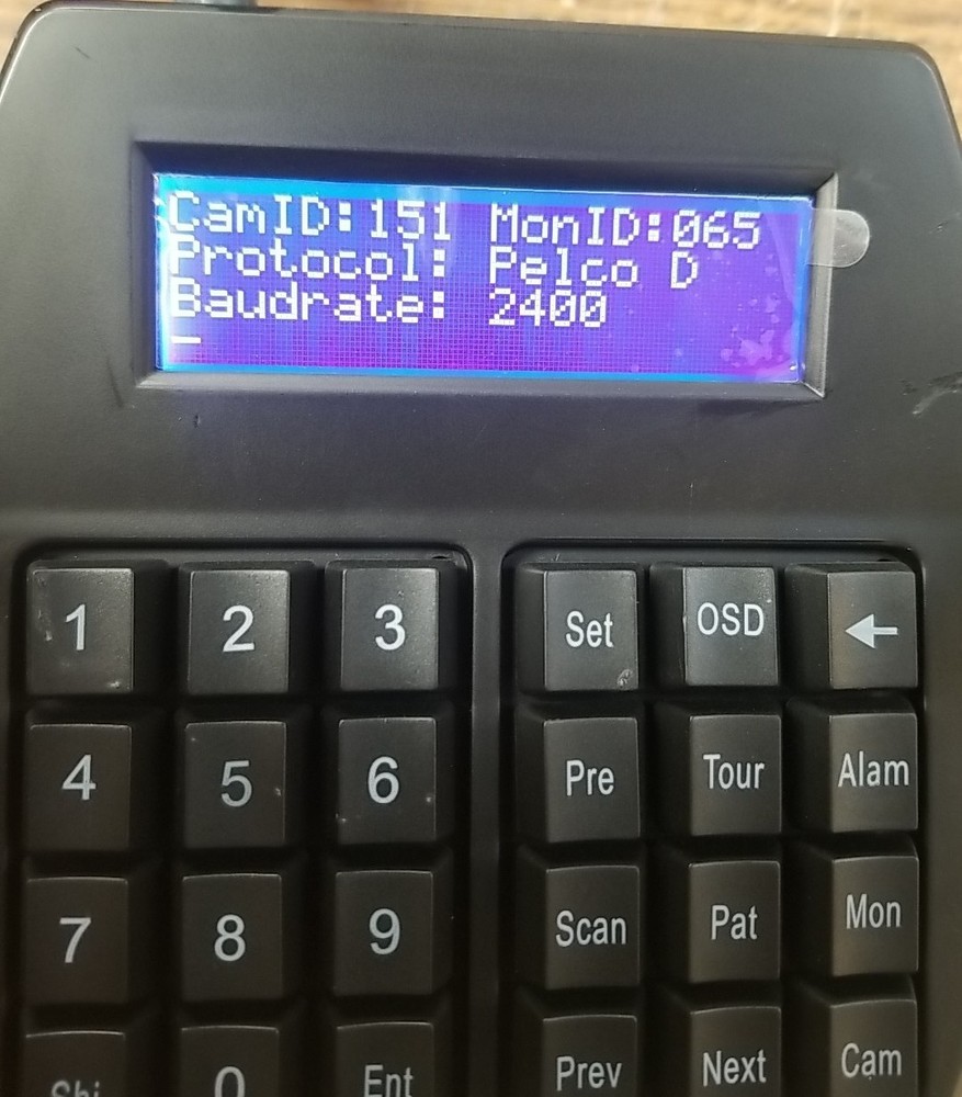 GW SECURITY GWSDK65 Joystick Keyboard Controller. *READ⬇️*