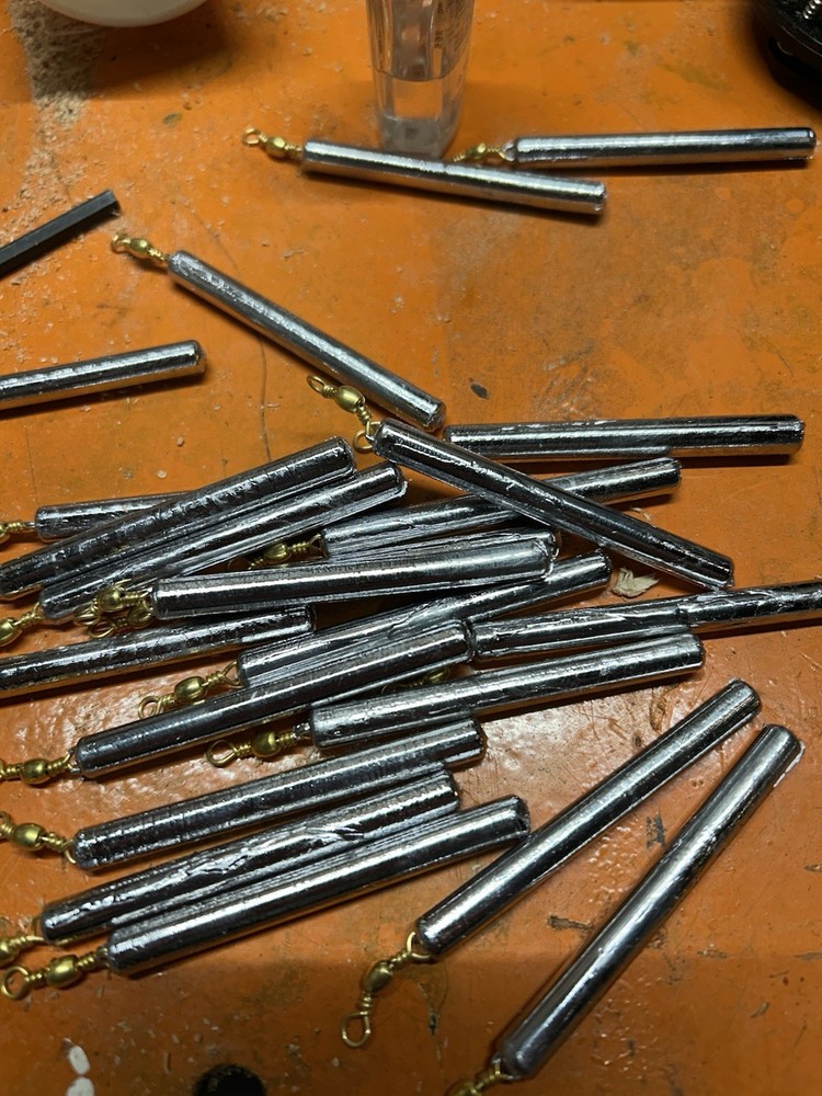 40 Pencil Sinkers 3/4 OZ