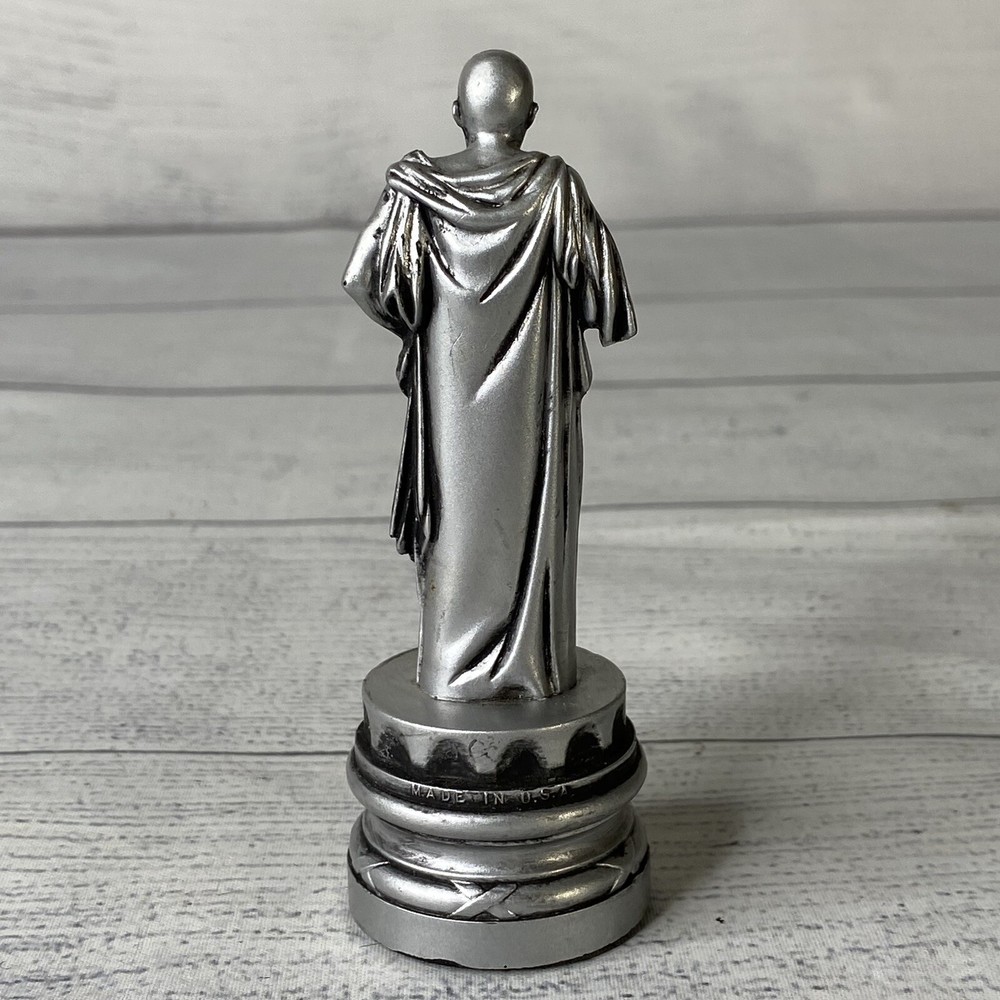 Vintage Classic Games Ancient Rome SILVER BISHOP Chessman Piece
