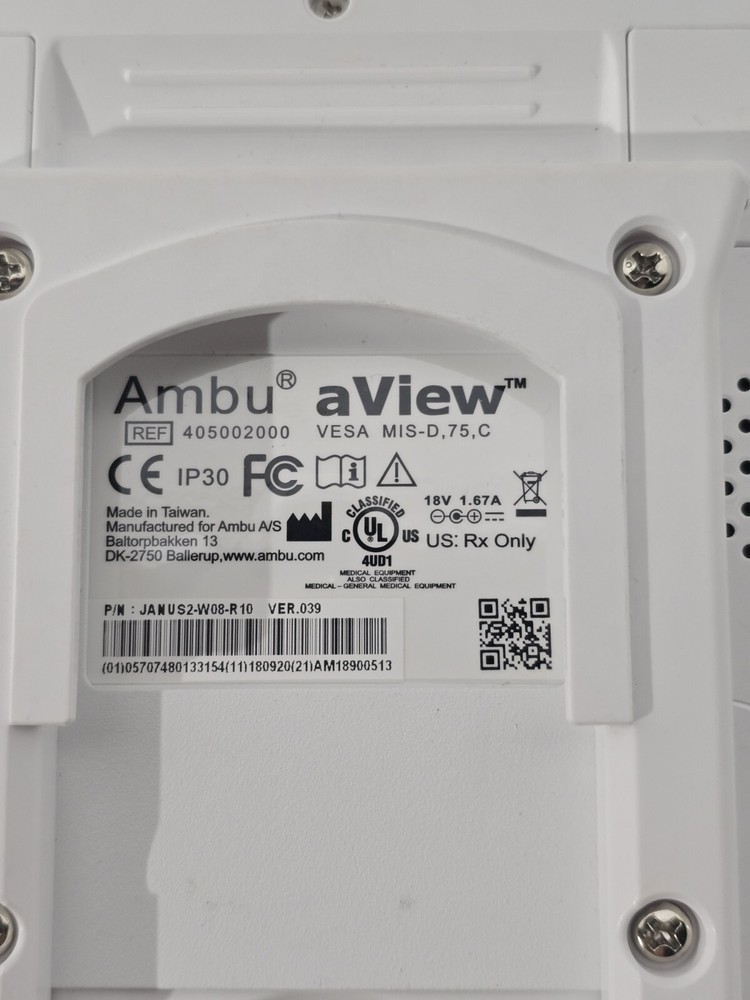 Ambu aView High Resolution Monitor for Single-Use Flexible Scopes