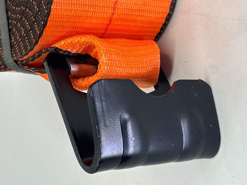 4"X27' Heavy Duty Winch Strap with Flat Hook 4 Pack