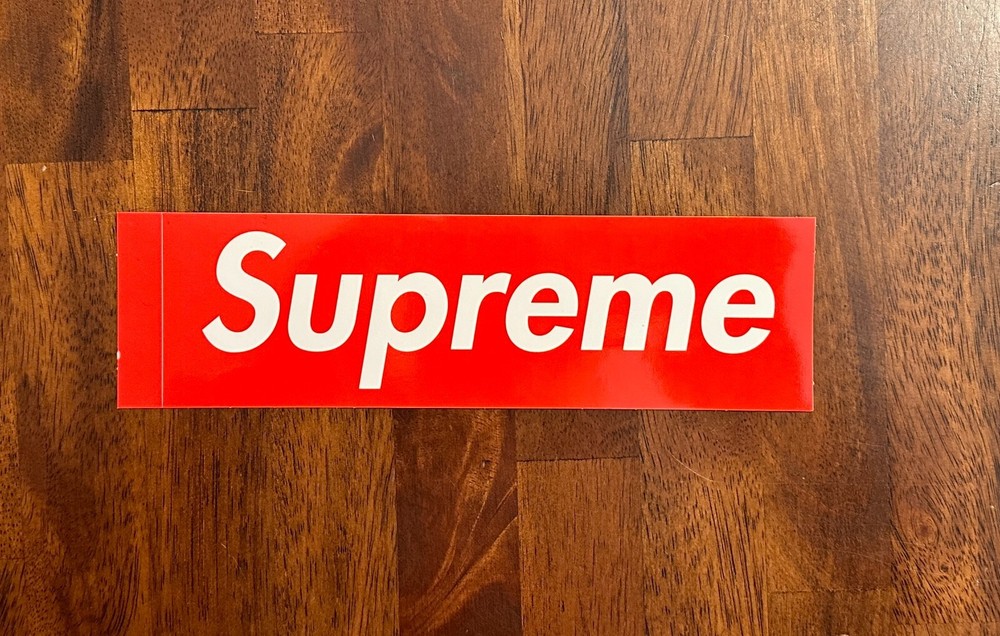 Supreme Box Logo Sticker