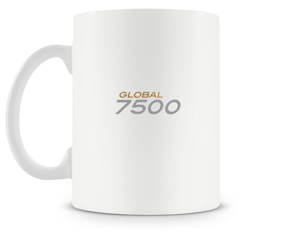 Bombardier Global 7500 Mug - 15oz.