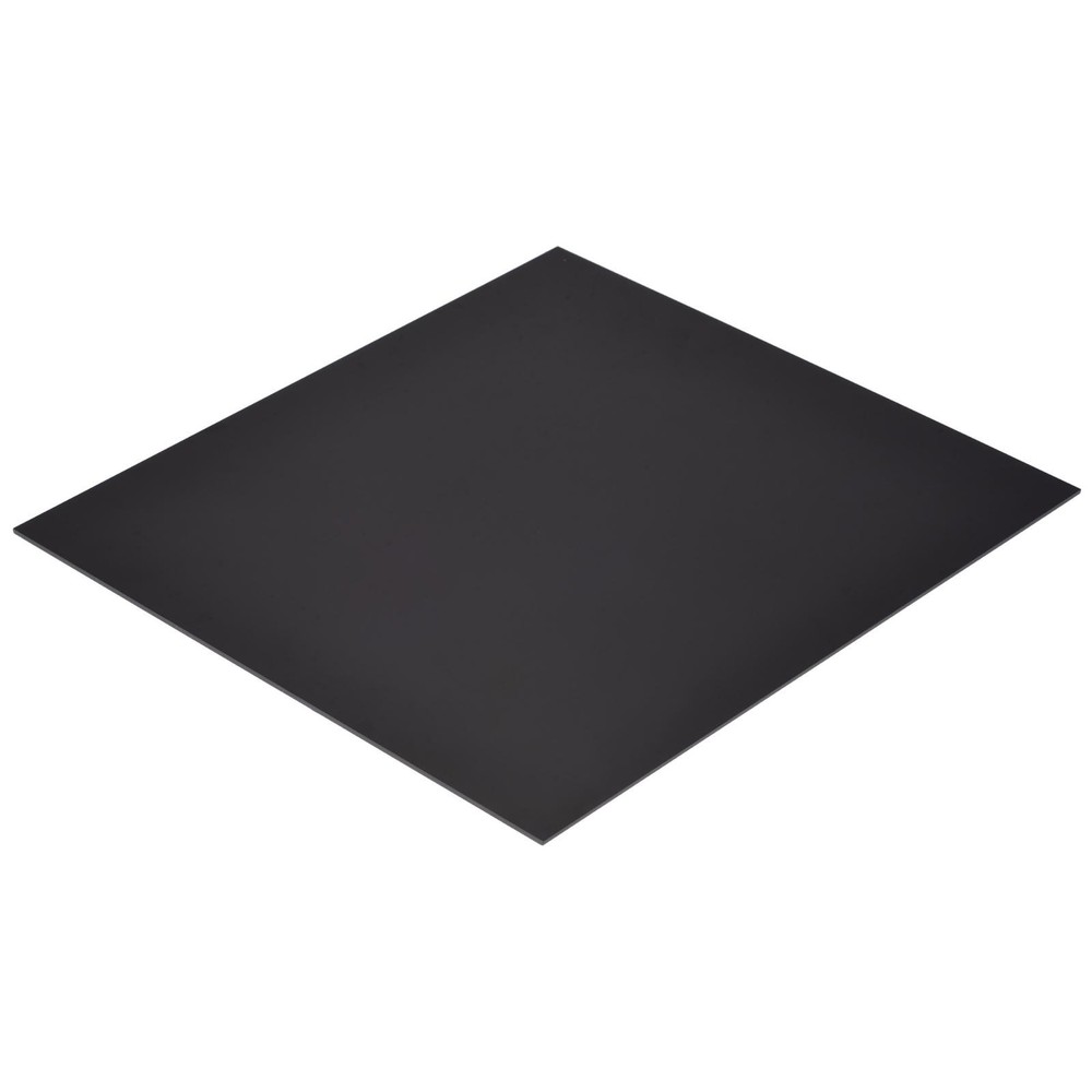 Black ABS Plastic Sheet 12x12x0.06 Inch, Panel