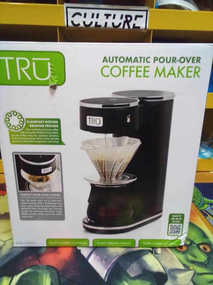 TRU Automatic Pour-Over Coffee Maker NEW