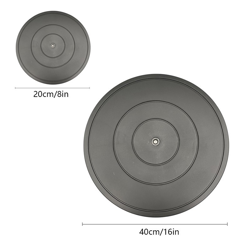 Black Plastic Turntable 20/40 cm – Kitchen and Display Turntables