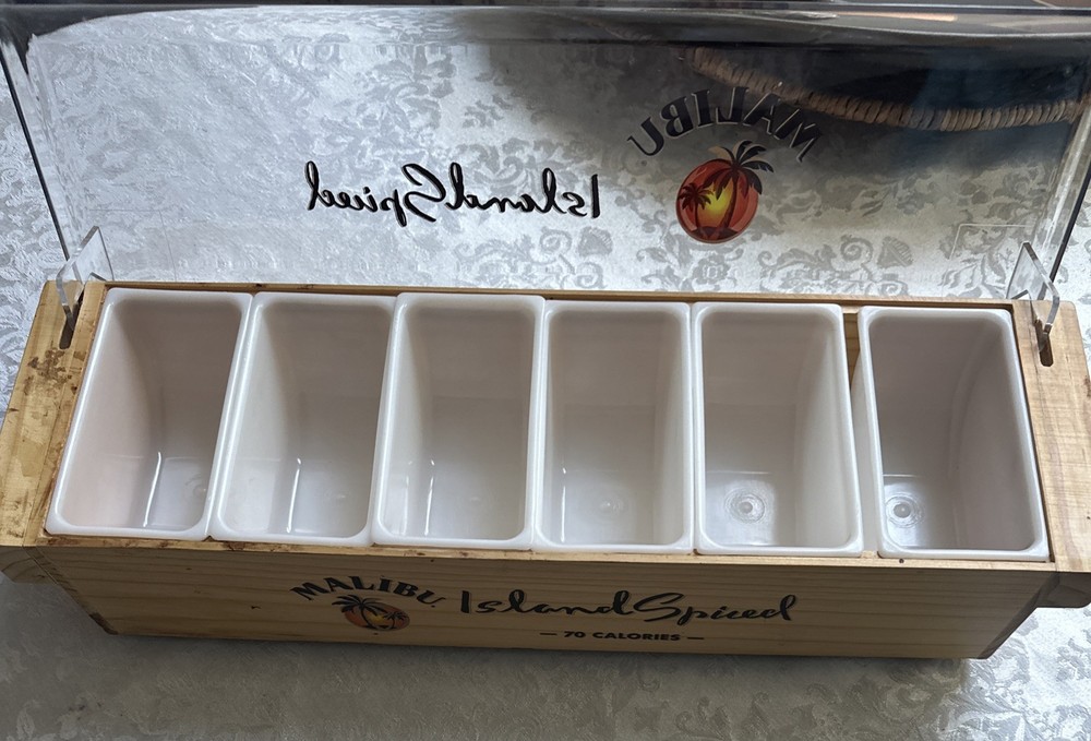 Malibu Island Spice condiment server