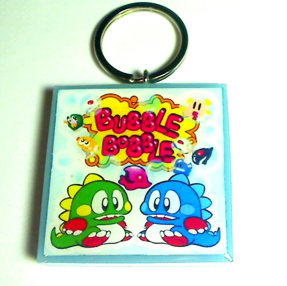 Bubble Bobble Arcade Coin Door accessory Keychain
