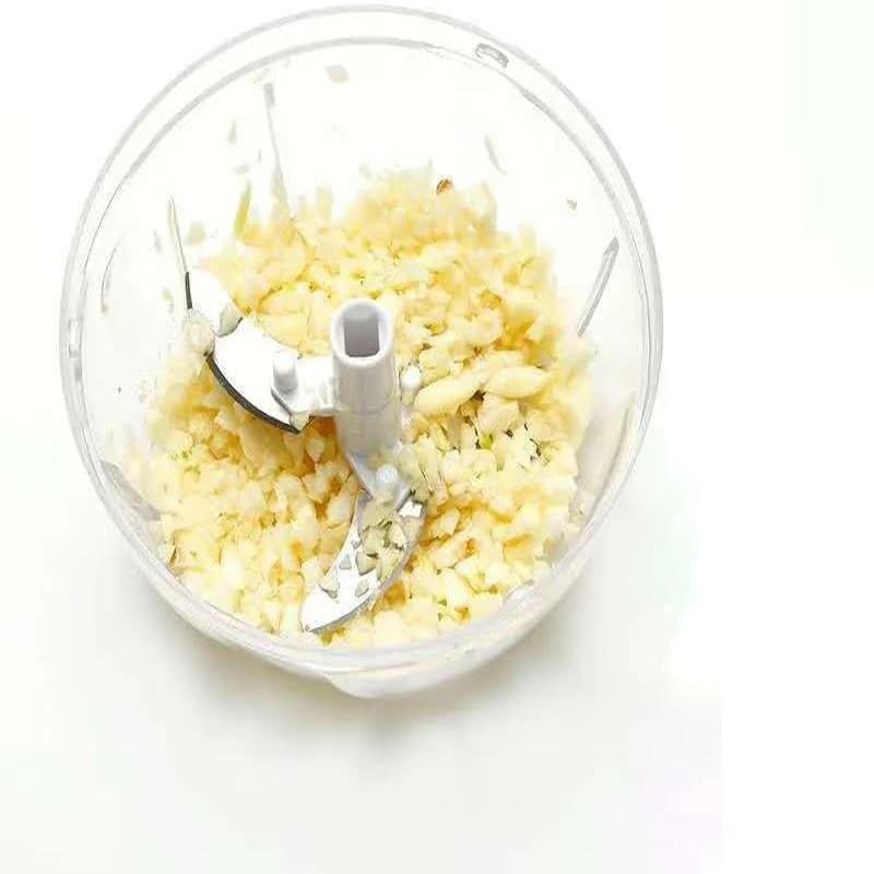 Manual Pull String Chopper, Mince Garlic & Ginger Fast. Easy Clean,No Power Need