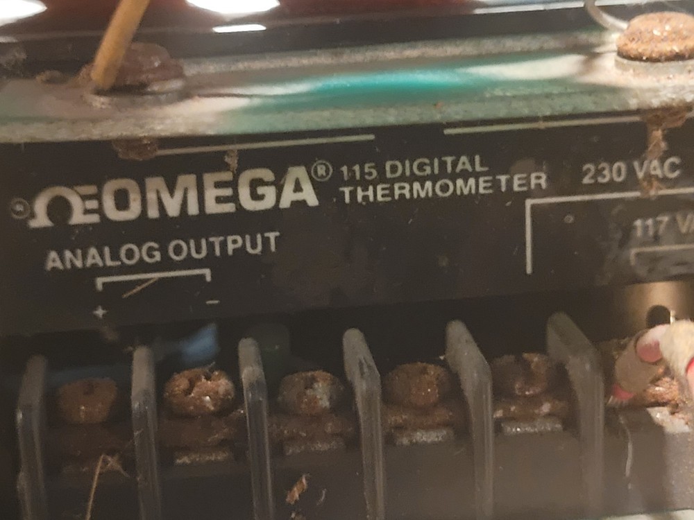 Vintage Omega Digital Thermocouple Thermometer & Temperature Controller