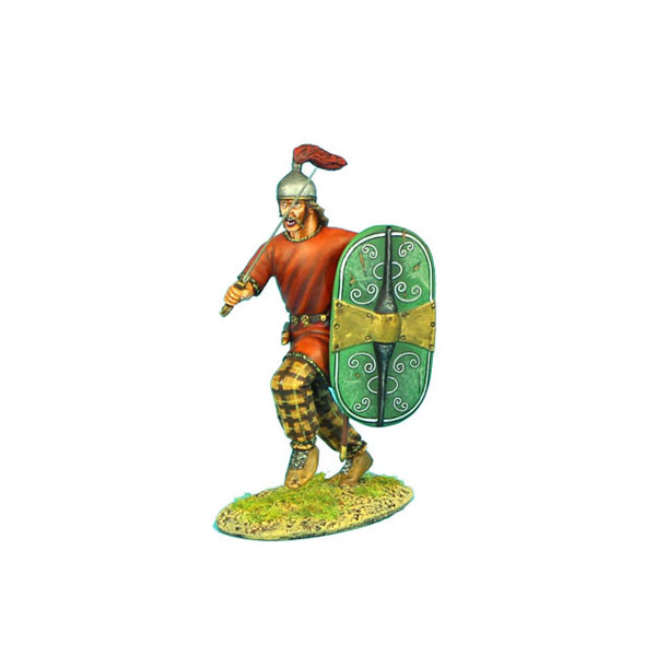 ROM034 German Warrior Charging with Sword by First Legion