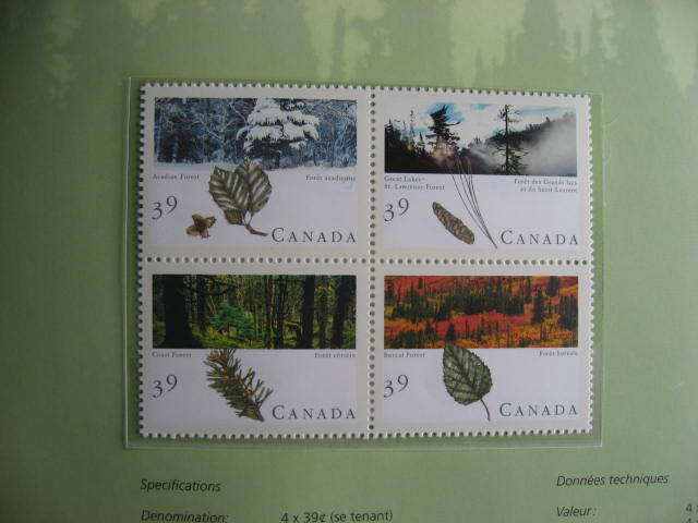 Canada Post official 1990 annual souvenir collection!