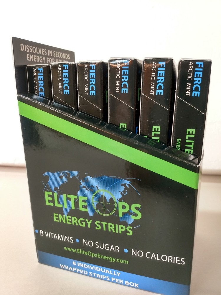 ELITE OPS ENERGY STRIPS / 48 STRIPS (Average .83 per strip)