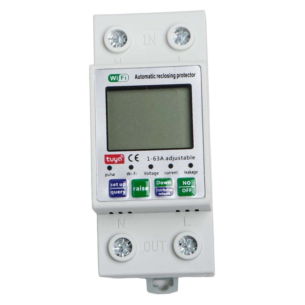 Compact WiFi Smart Switch for Easy Installation in Distribution Cabinets