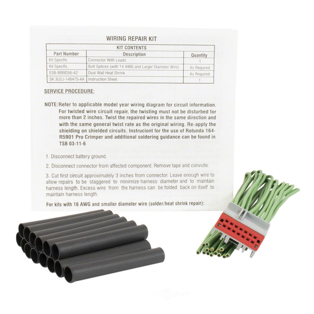 Digital Sound Processing Unit Connector Motorcraft WPT-974