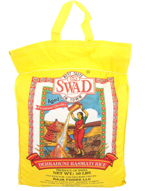 Swad Rice Basmati, 10-pounds
