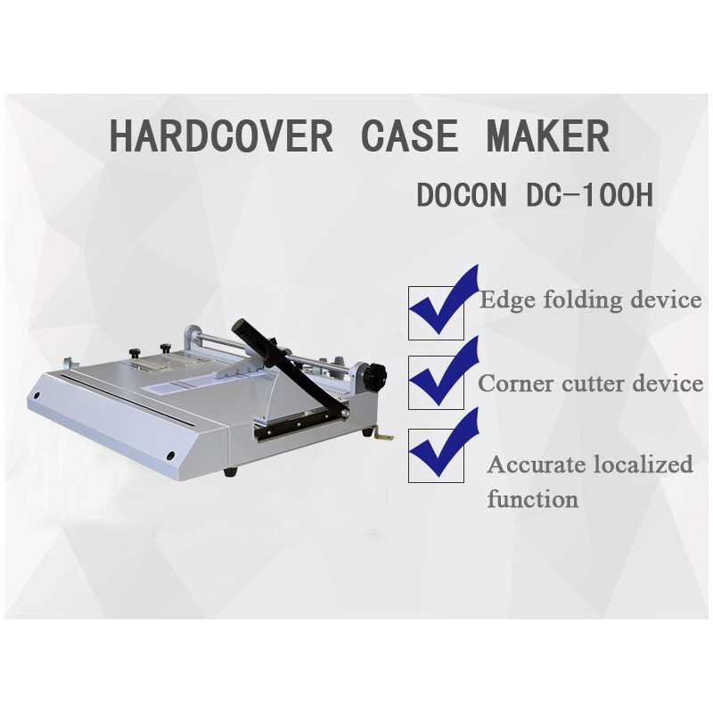 Hardback Hardbound Making Machine A4 Size Hard Cover Case Maker Machine Desktop