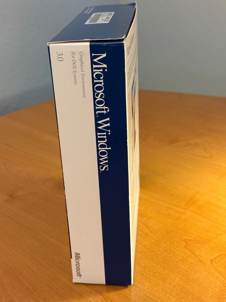 Vintage Microsoft Windows Operating System 3.0 - 5.25" Floppy Version - Mint