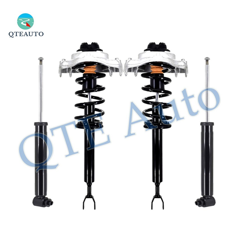 Front Quick Complete Strut-Coil Spring-Rear Shock Absorber For 2006-2011 Audi A6