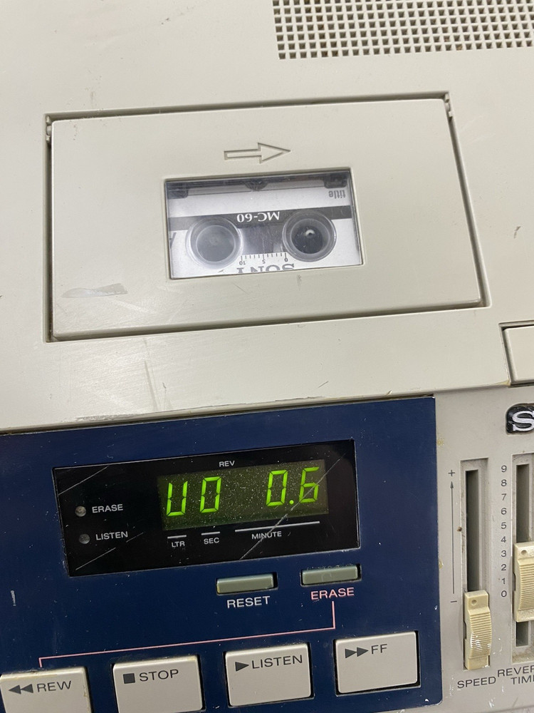 SONY BM-815 MICRO TRANSCRIBER MADE IN JABAN TESTED