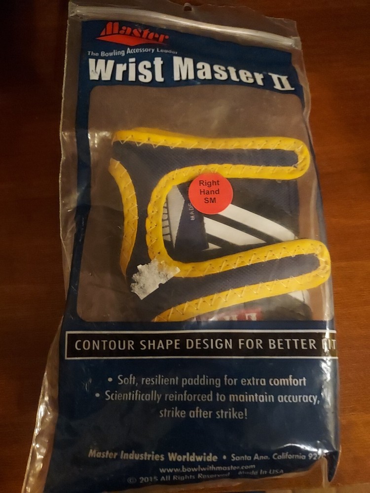 Master Wrist Master 2 SMALL RIGHT HAND YELLOW/BLACK