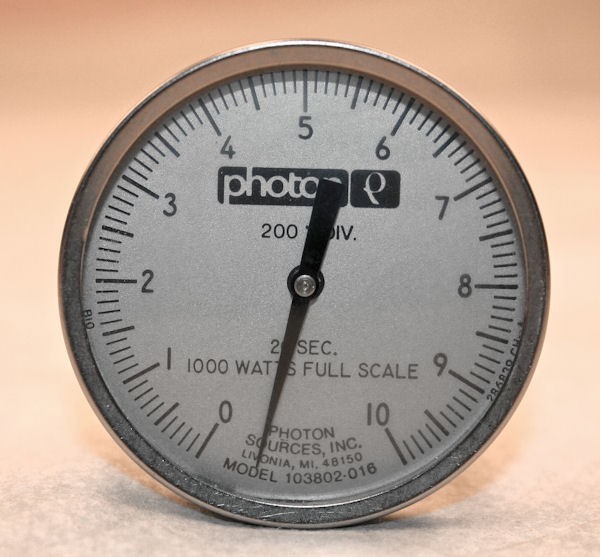 Photon Sources 1038.02-016 1000 Watt 20 Sec. Power Probe