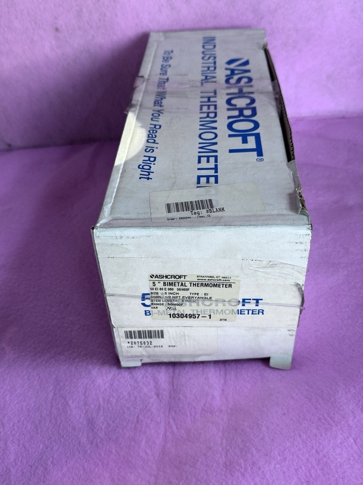 ASHCROFT 50 El 60 E 060 50/400F