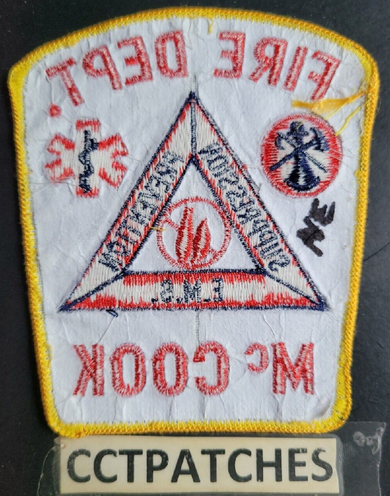 McCOOK, NEBRASKA FIRE DEPARTMENT PATCH