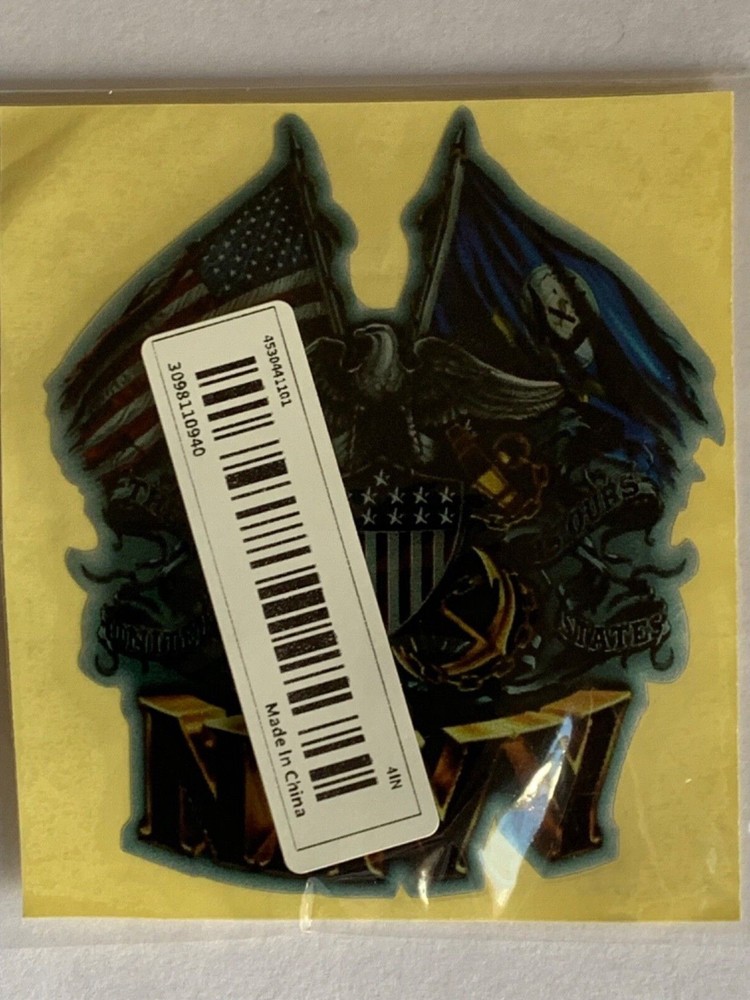 US Navy Transparent Sticker