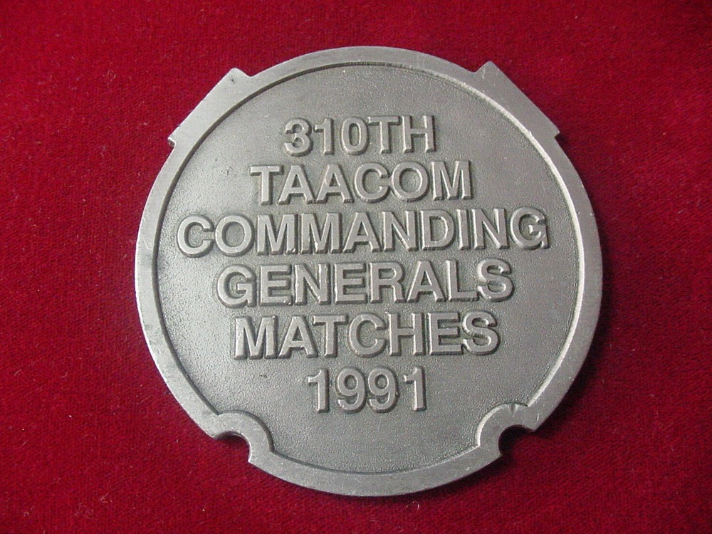 VINTAGE 310th TAACOM COMMANDING GENERALS MATCHES 1991