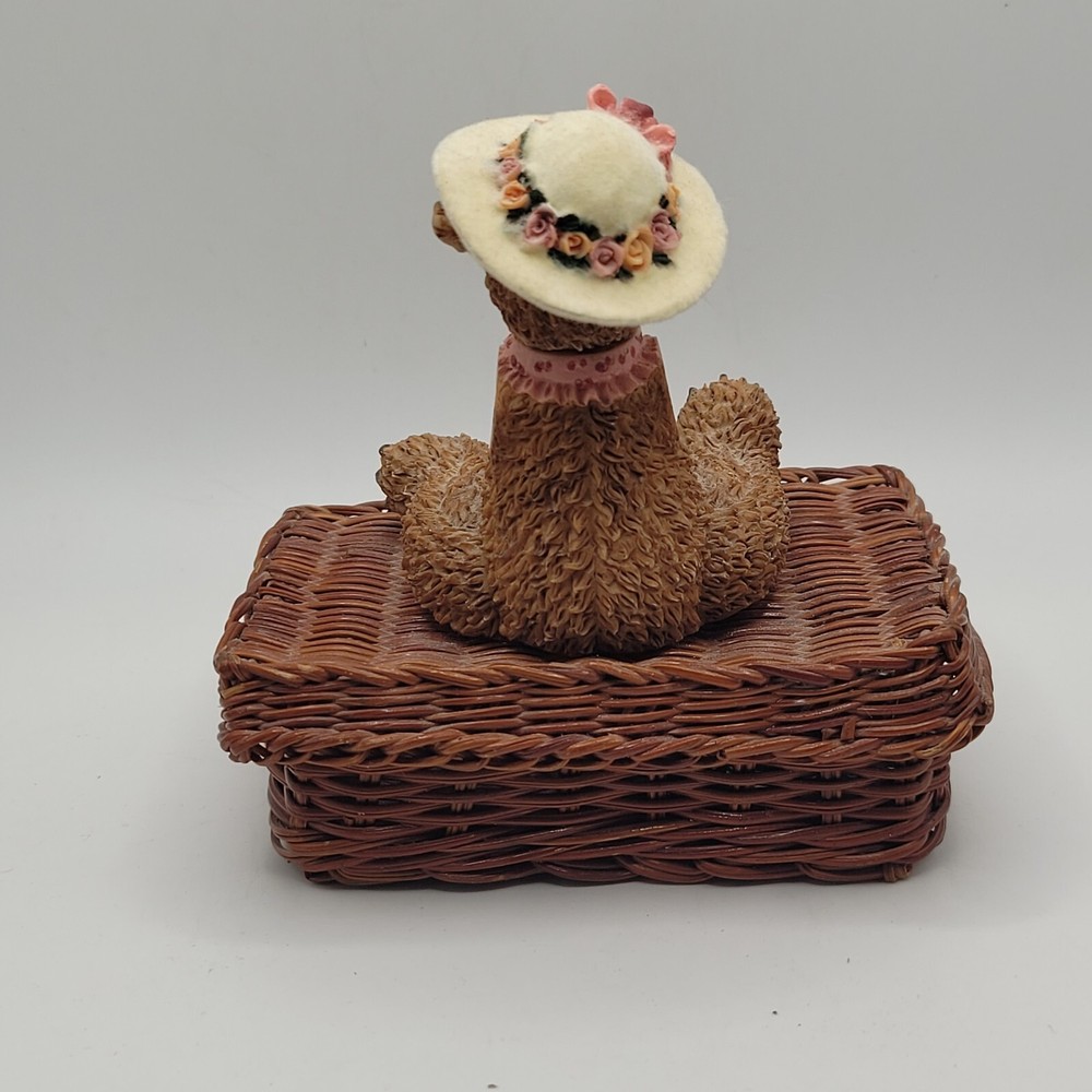 “Sugar” Bear sewing box ~ MYOB ~ Avon ~ 1999