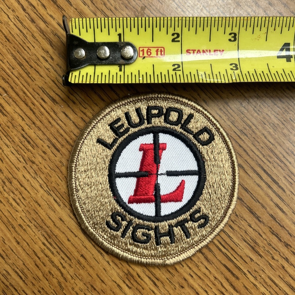 Leupold Sights Gun Company Patch. Gun Patch