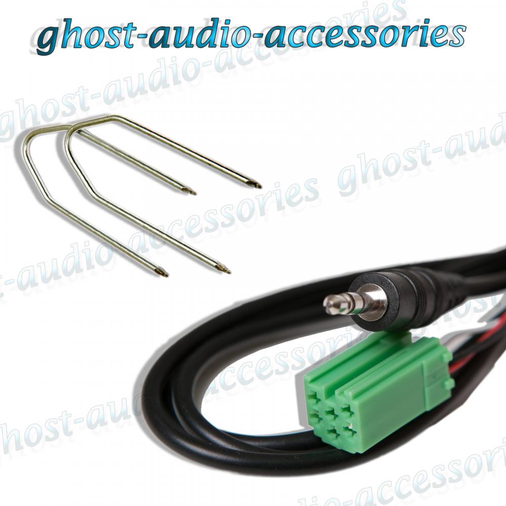 Renault Twingo Aux IN Input Adapter for IPOD MP3 iPhone CT29RN02 & Keys