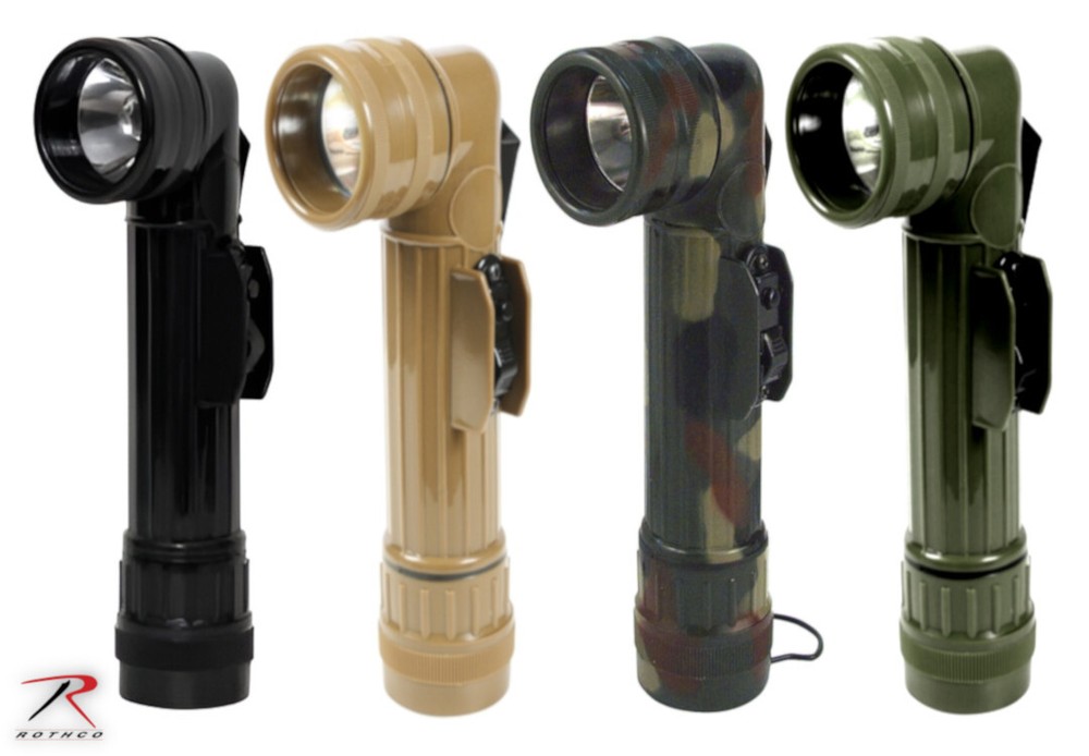 Rothco G.I. Type D-Cell Angle Head Flashlight