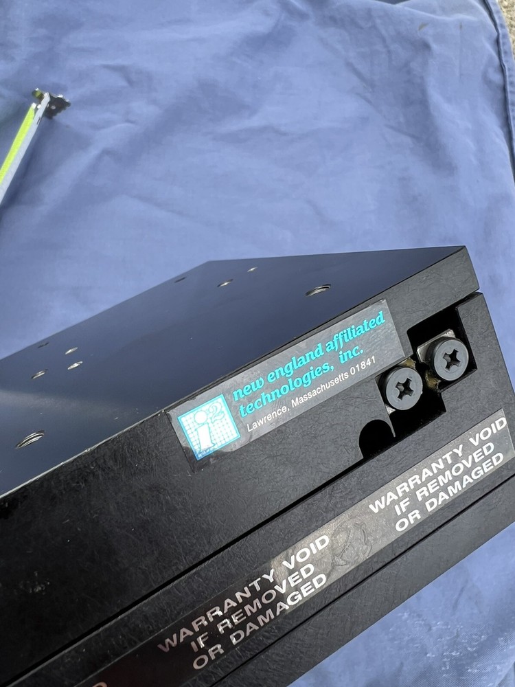 🇺🇸New England Affiliated Technologies NEAT Linear XY Stage Starrett Micrometer