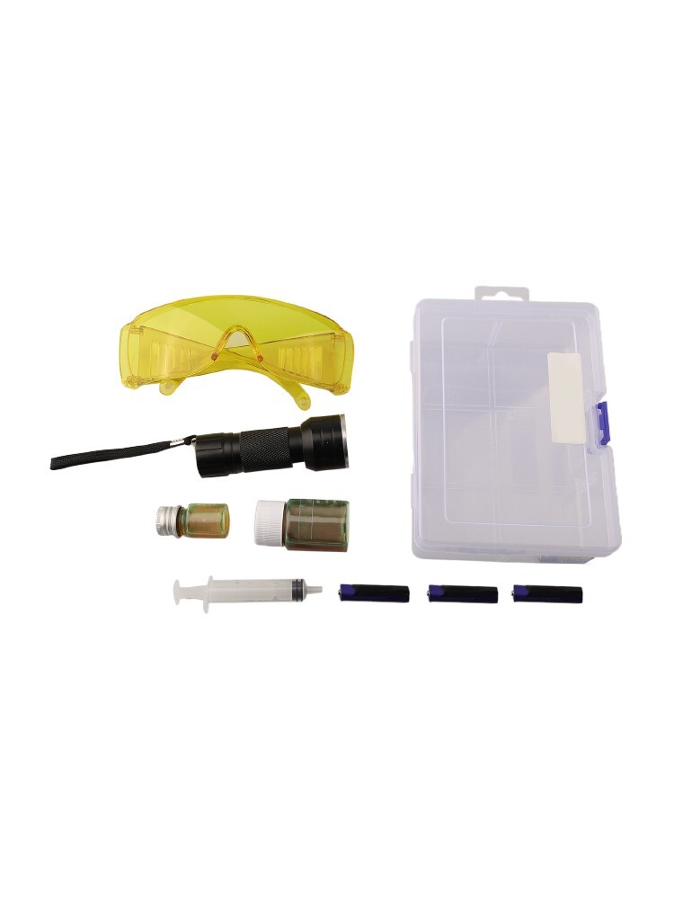 Easy to Use UV Flashlight Kit for AC Leak Testing Perfect for Refrigeration