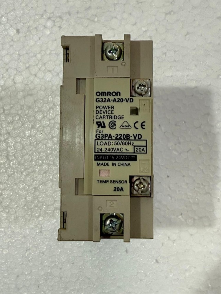 OMRON | SOLID STATE RELAY | G3PA-220B-VD | TESTED OKAY , FAST SHIP