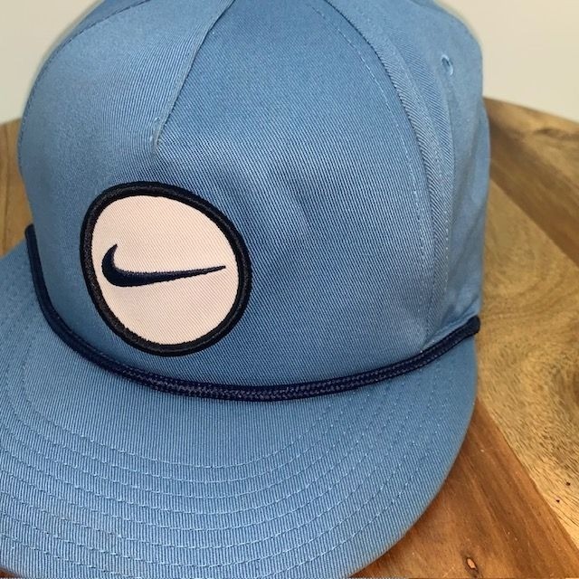 Nike Golf True Retro72 Performance Snapback Hat Light Blue Unisex