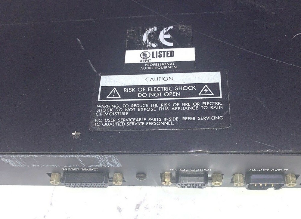 Oxmoor DEQ-1 High Resolution Programmable Equalizer