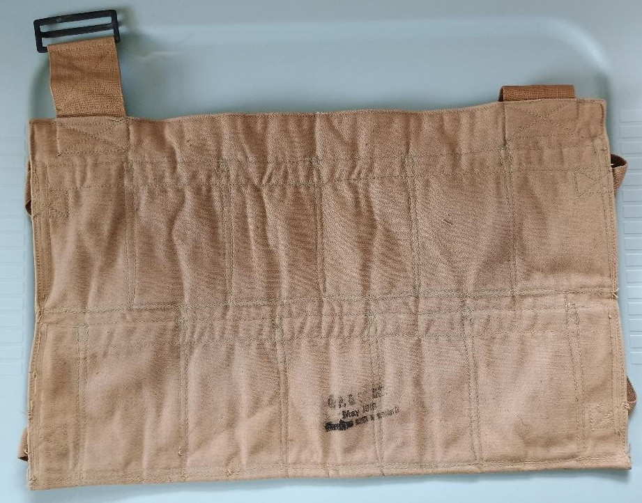 WW1 GRENADE VEST POUCH NOS