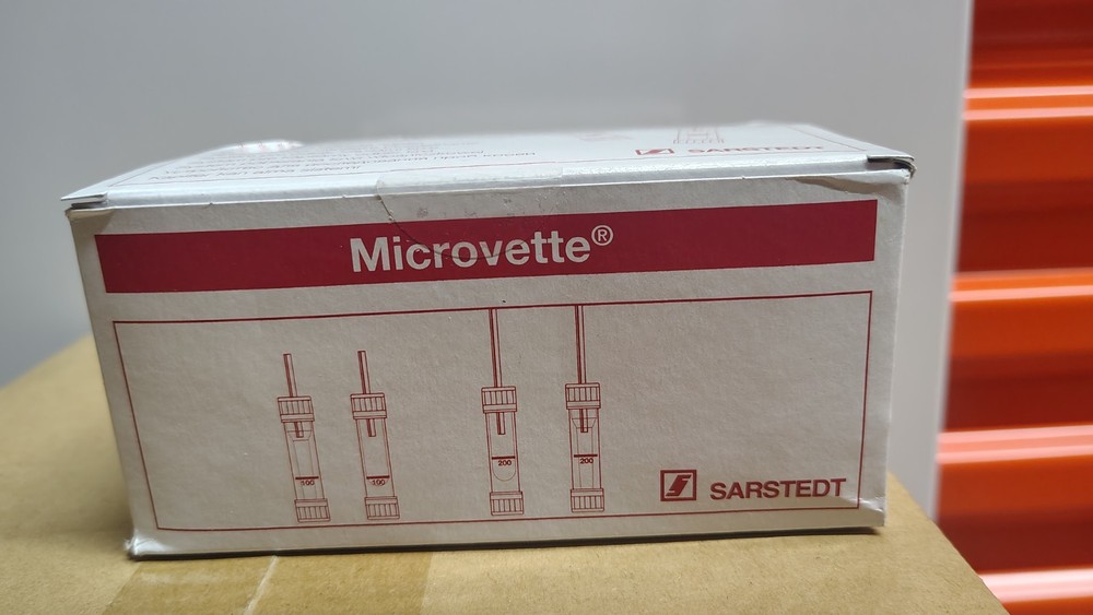 Sarstedt Microvette® 100 EDTA K3E, 100 µl, cap violet, flat base 100 Pieces