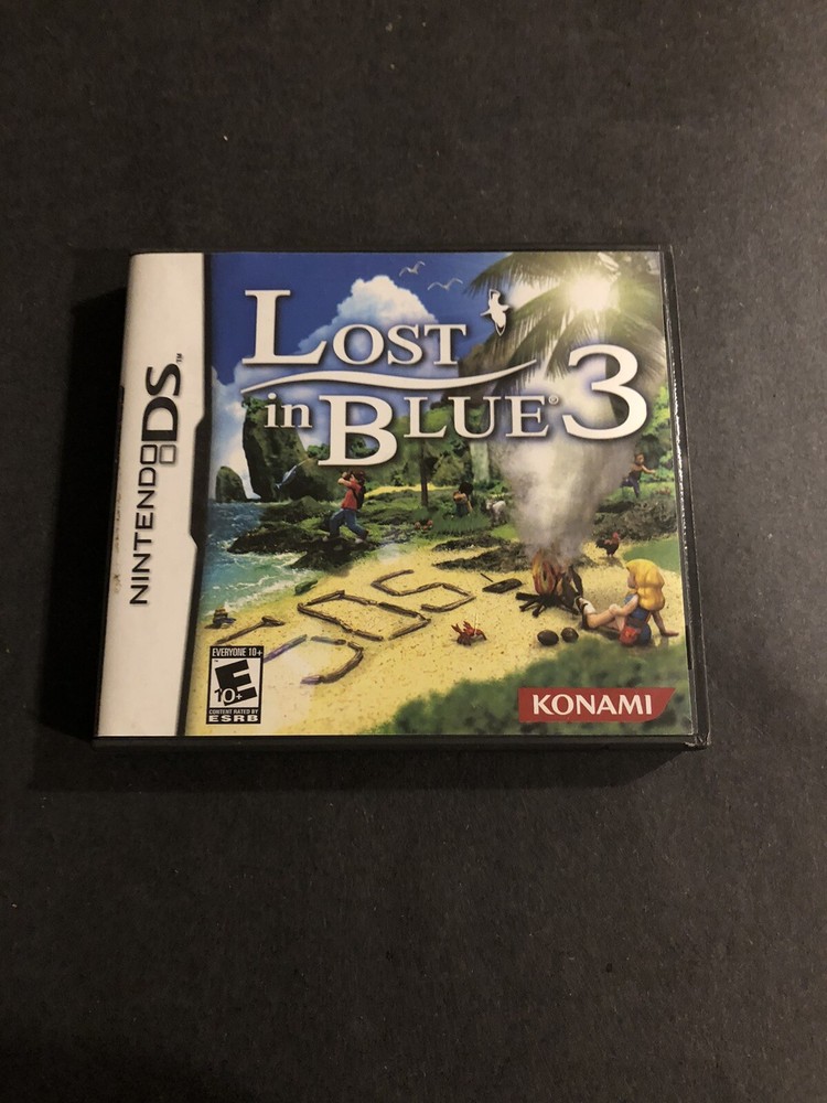 lost in blue 3 ds Case only