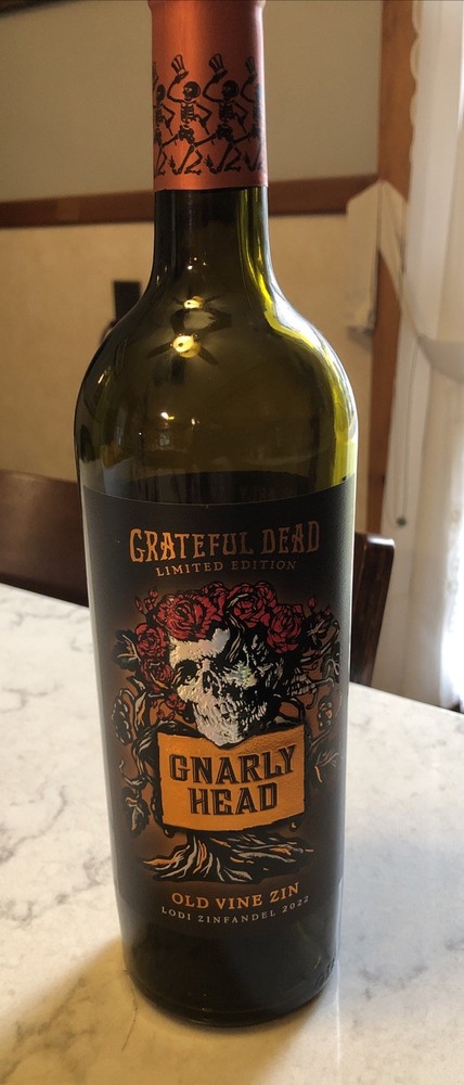 grateful dead Wine Bottle Empty #3