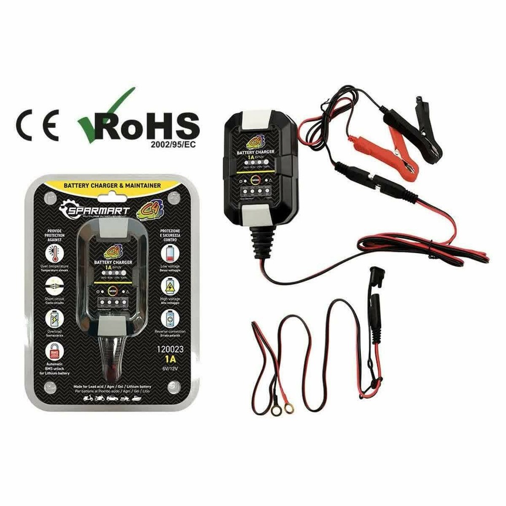 BATTERY CHARGER 6V/12V 1A C4 120023