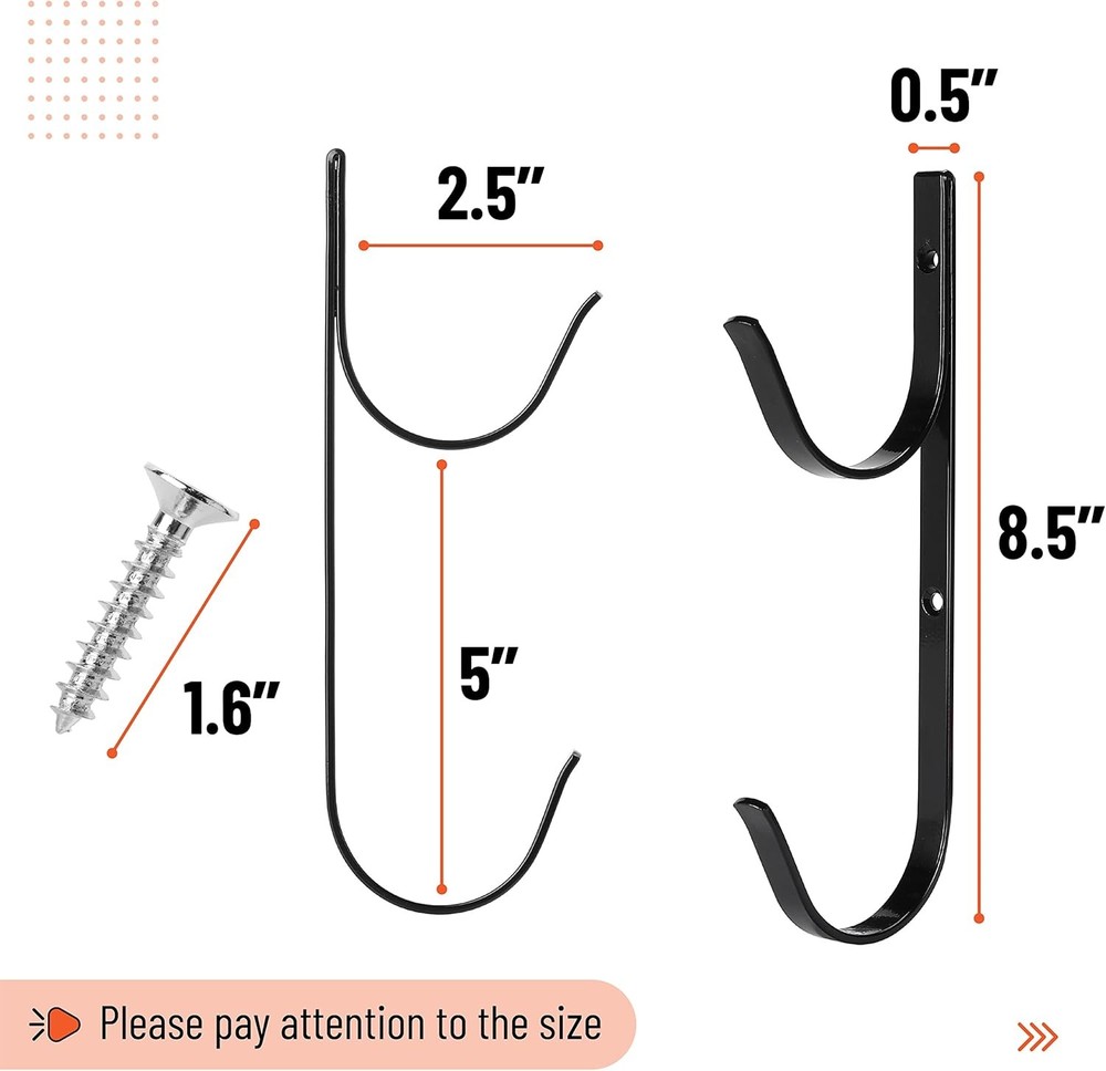 Pool Pole Hanger Hooks for Pool Equipment