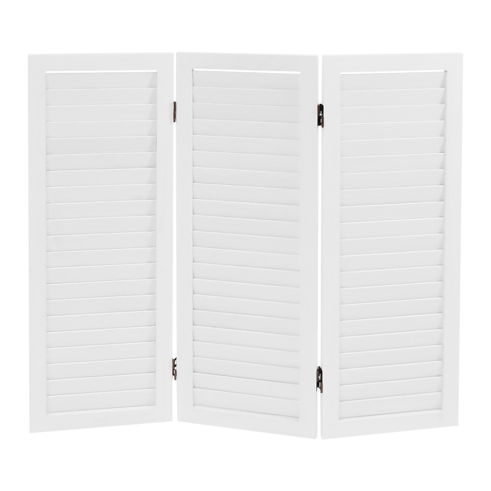 3 Panel Room Divider Folding Privacy Screen Wall Partition Home Office Separator