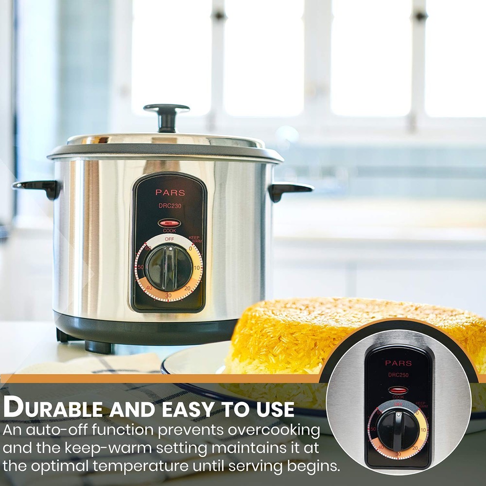 Pars Automatic Persian Rice Cooker (15 Cup)