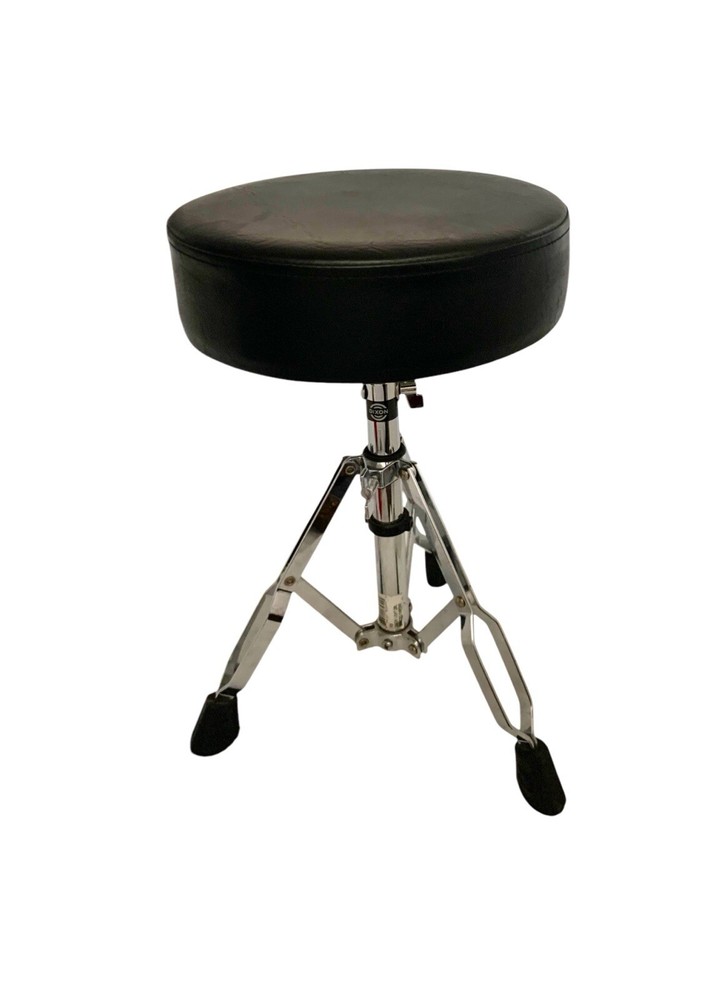 Dixon Stool Drum Padded Throne Seat with Tripod Base