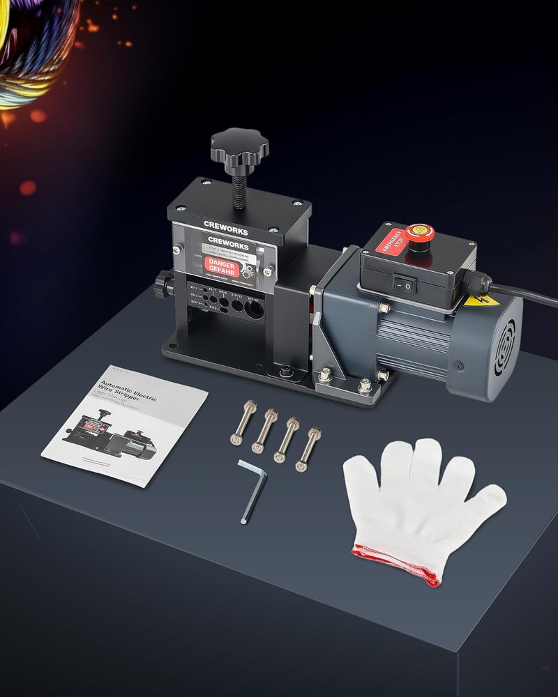 Automatic Wire Stripper Machine, 8 Channel Electric Wire Stripping Machine for 0