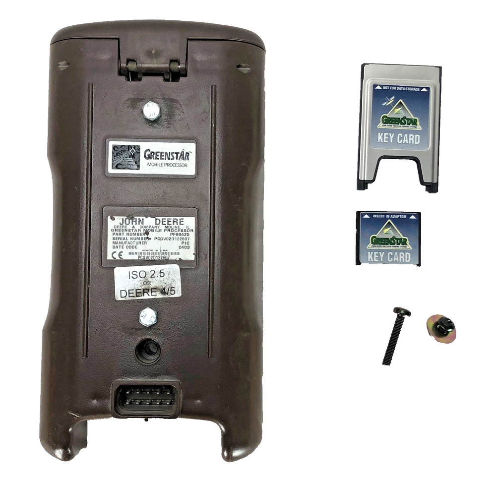 John Deere PF80425 BrownBox GreenStar Mobile Processor Module With Key Card